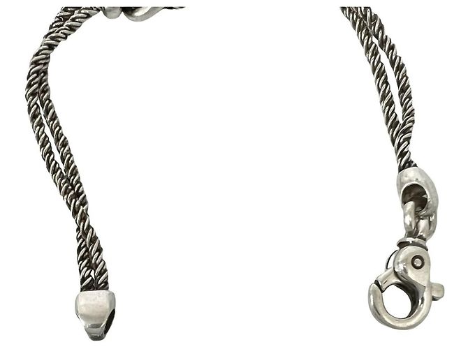 Tiffany & Co Bracciale Tiffany Vintage Double Rope Center Knot Argento - vista 4
