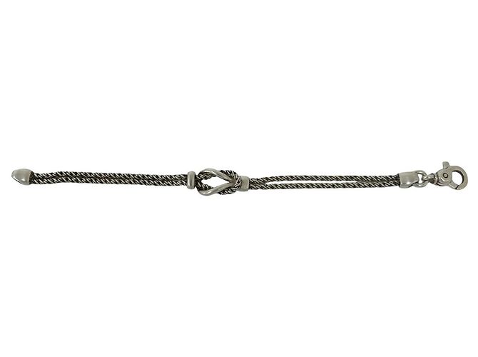 Tiffany & Co Bracciale Tiffany Vintage Double Rope Center Knot Argento - vista 5