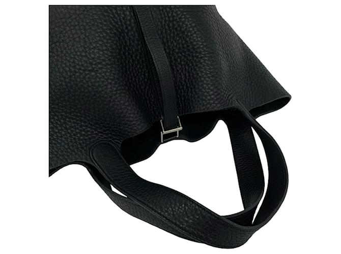 Hermès Borsa Hermes Picotin Lock MM Nero - vista 4