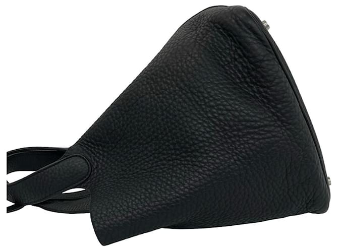 Hermès Borsa Hermes Picotin Lock MM Nero - vista 5