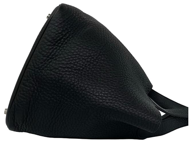 Hermès Borsa Hermes Picotin Lock MM Nero - vista 6