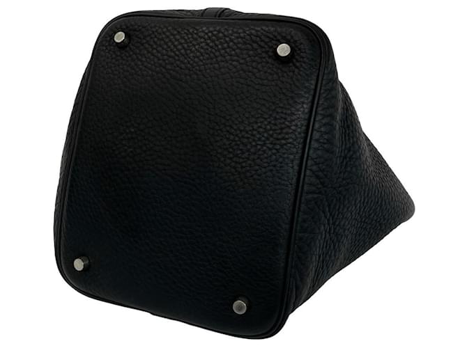 Hermès Borsa Hermes Picotin Lock MM Nero - vista 8