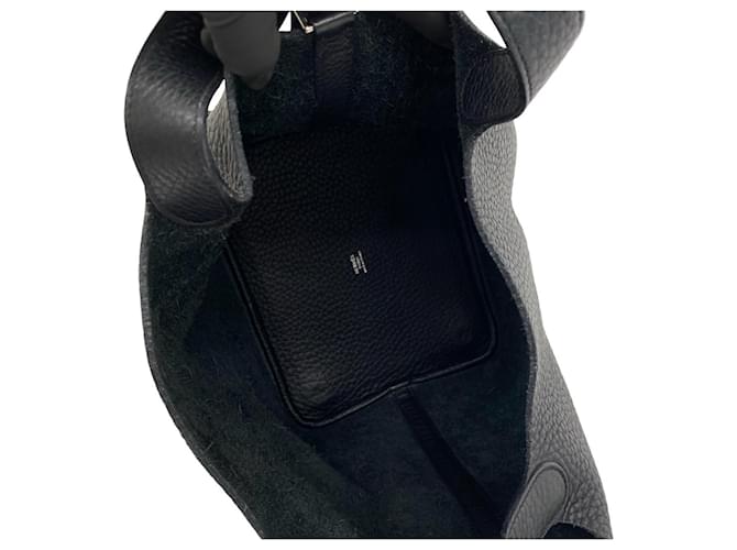 Hermès Borsa Hermes Picotin Lock MM Nero - vista 9