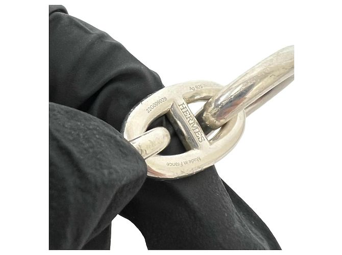 Hermès HERMES Chaine d'Ancre GM Bracciale a 12 maglie Argento - vista 3