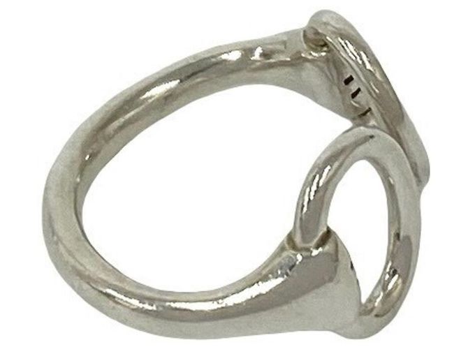 Hermès Hermes Vintage Nausicaä Ring Silber - Ansicht 5