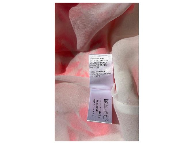 Abito floreale Chloé da donna Rosa Bianco - vista 4