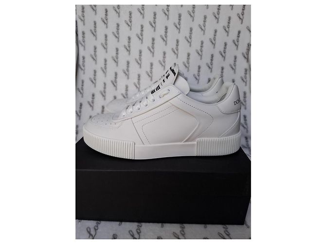 Sneakers basse Dolce & Gabbana Miami D.N.A. Bianco - vista 2
