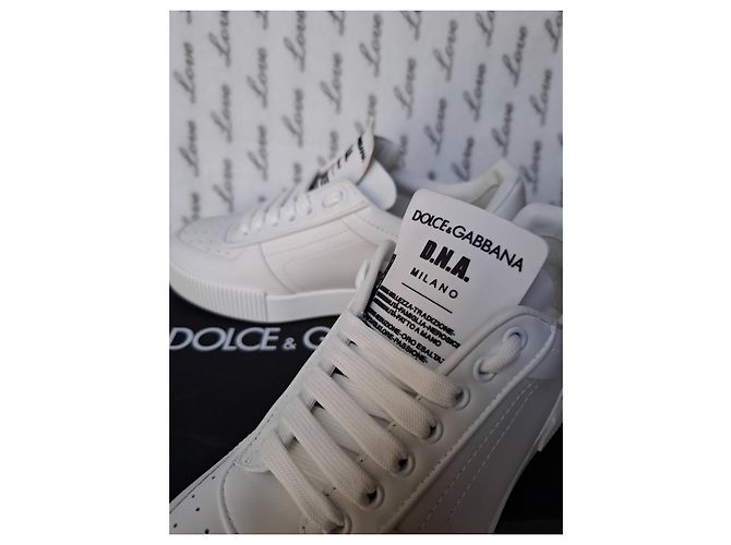 Sneakers basse Dolce & Gabbana Miami D.N.A. Bianco - vista 3