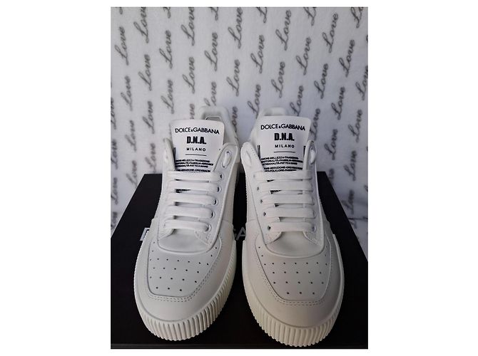 Sneakers basse Dolce & Gabbana Miami D.N.A. Bianco - vista 4