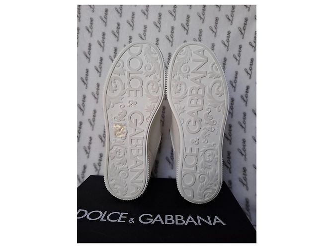 Sneakers basse Dolce & Gabbana Miami D.N.A. Bianco - vista 7