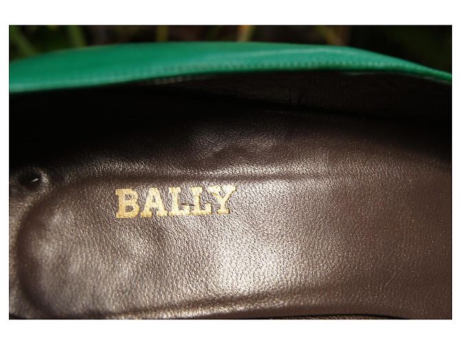 Bailarinas Bally de piel verde - vista 7