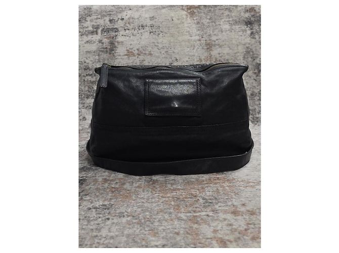 borsa Givenchy Pandora in pelle nera borchiata Nero - vista 5