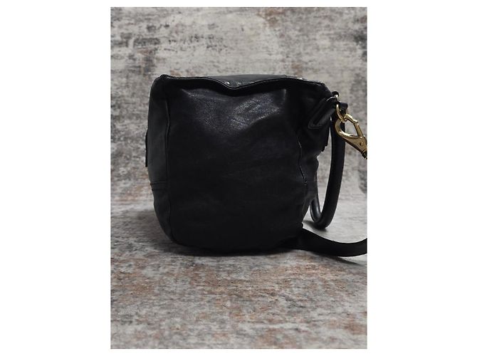 borsa Givenchy Pandora in pelle nera borchiata Nero - vista 7