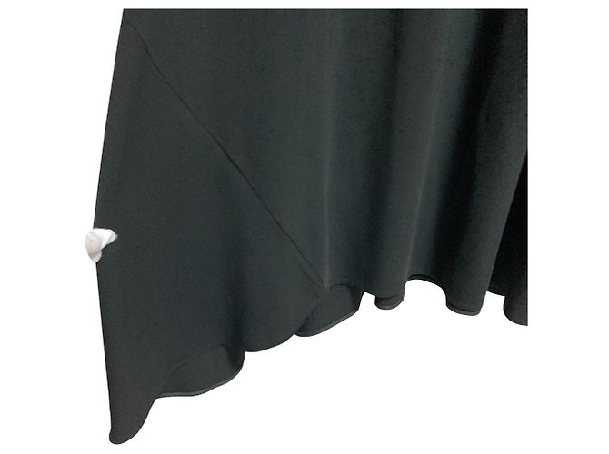 Autre Marque THE IRON BOW-FRONT ASYMMETRY Langärmeliges Kleid aus Triacetat - Ansicht 5