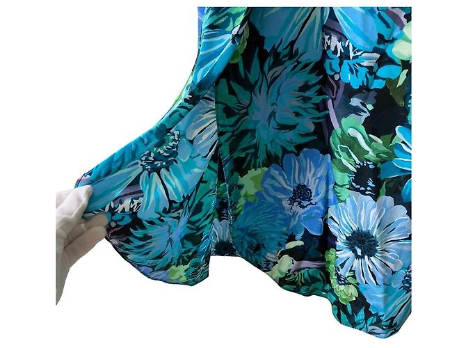 Stella Mc Cartney Falda de seda Stella McCartney Azul - vista 4