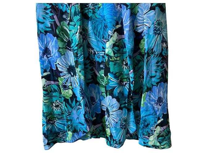 Stella Mc Cartney Falda de seda Stella McCartney Azul - vista 6