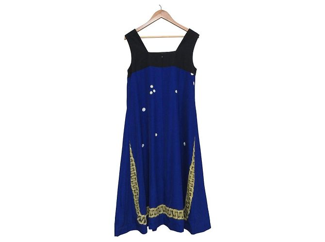 Autre Marque GRACE Class Jewelry Motif Kleid Blau - Ansicht 3