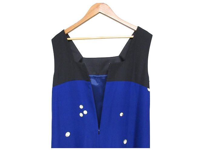 Autre Marque GRACE Class Jewelry Motif Kleid Blau - Ansicht 4