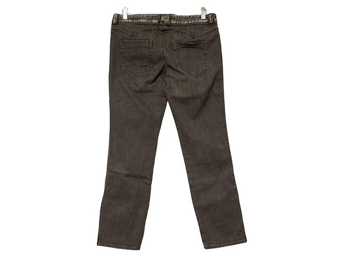 Autre Marque Pantalones de denim elásticos Marella Negro - vista 2