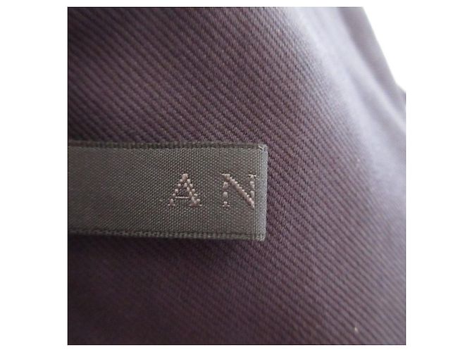 Autre Marque ANAYI Spitzenkleid aus Leinenmischung Blau Marineblau - Ansicht 7