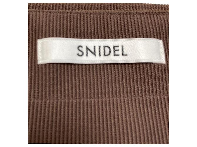 Autre Marque Falda Snidel Castaño Bronce - vista 7