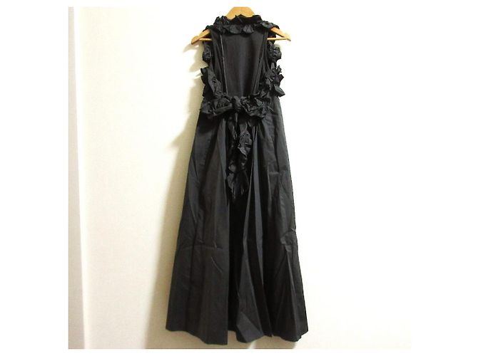 Autre Marque Snidel Rüschen-Camisole-Kleid Set Braun Anthrazitgrau - Ansicht 3