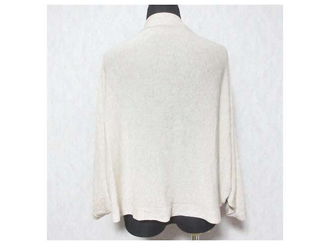 Autre Marque Cárdigan de punto Leilian Beige - vista 2