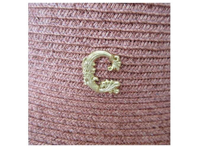 Autre Marque Cappello a tesa larga in carta CA4LA NOVA2 Rosa - vista 6