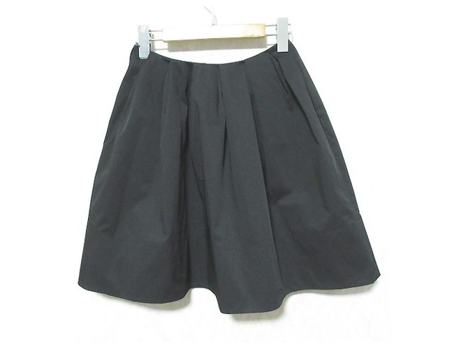 Autre Marque FOXEY NEW YORK Falda Random Tuck Negro - vista 2