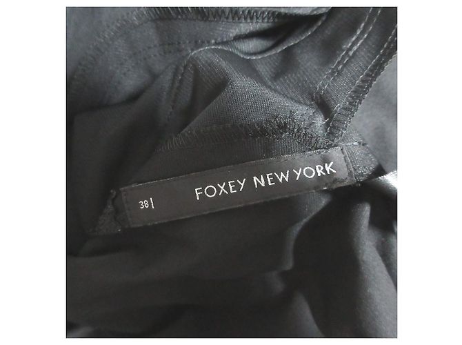 Autre Marque FOXEY NEW YORK Falda Random Tuck Negro - vista 4