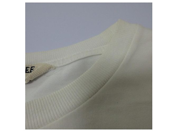 Autre Marque Camiseta Cropped AURALEE Ron Herman Limited Blanco - vista 9