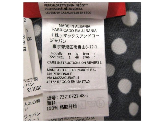 Autre Marque MAX&Co. Langes Kleid Schwarz - Ansicht 10