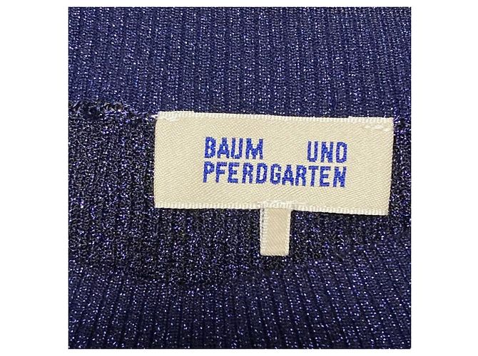 Autre Marque BAUM UND PFERDGARTEN Strickpullover mit langen Ärmeln Lila - Ansicht 4