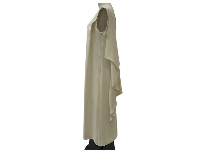 Autre Marque Vestido Double Cross JUSGLITTY Blanco - vista 2