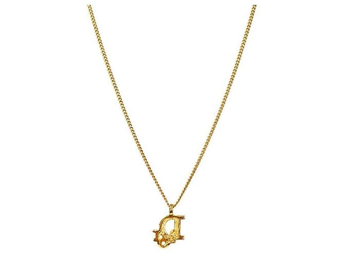 Dior Collana Cubic Oblique Gold - vista 2