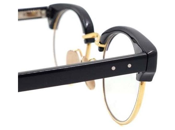 Thom Browne Black Acetate Eyeglass Frame - view 4