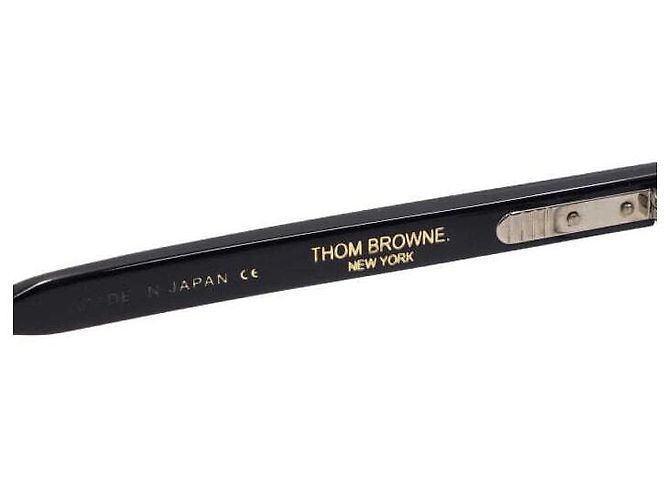 Thom Browne Black Acetate Eyeglass Frame - view 5