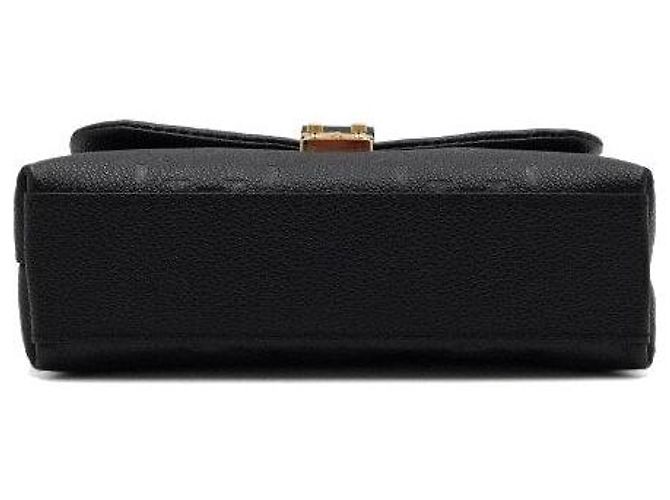 Louis Vuitton Borsa Tote Nano Madeleine Monogram Empreinte nera con catena dorata Nero - vista 8
