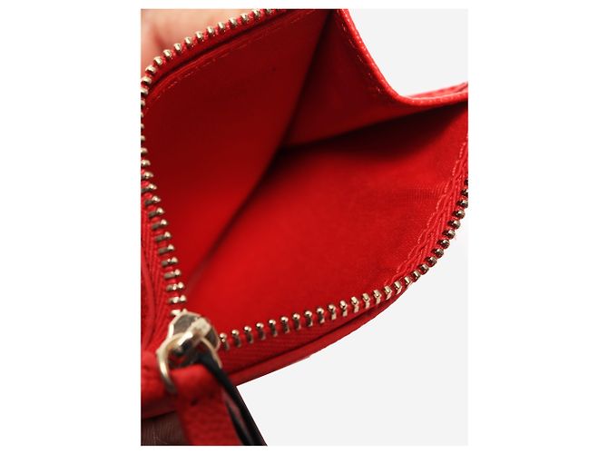 Carolina Herrera Tarjetero rojo Roja - vista 5
