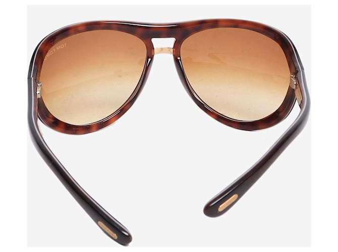 Tom Ford Gafas de sol Cameron marrones Castaño - vista 3