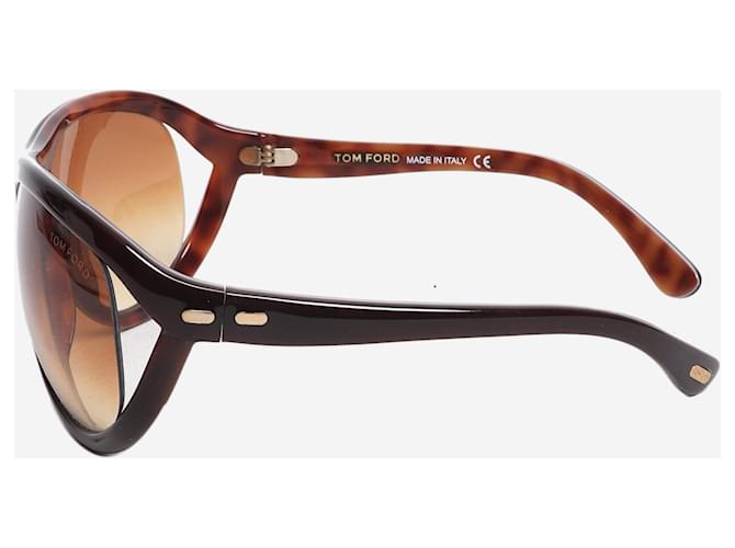 Tom Ford Gafas de sol Cameron marrones Castaño - vista 4