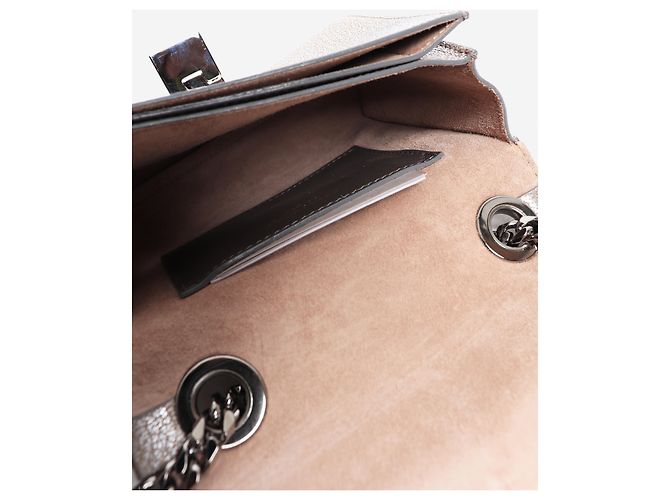 Jimmy Choo Borsa a tracolla Silver Rebel Argento - vista 7
