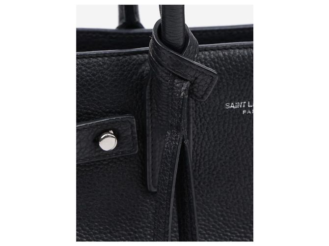 Saint Laurent Borsa 2way Nano Sac De Jour Nera Nero - vista 9