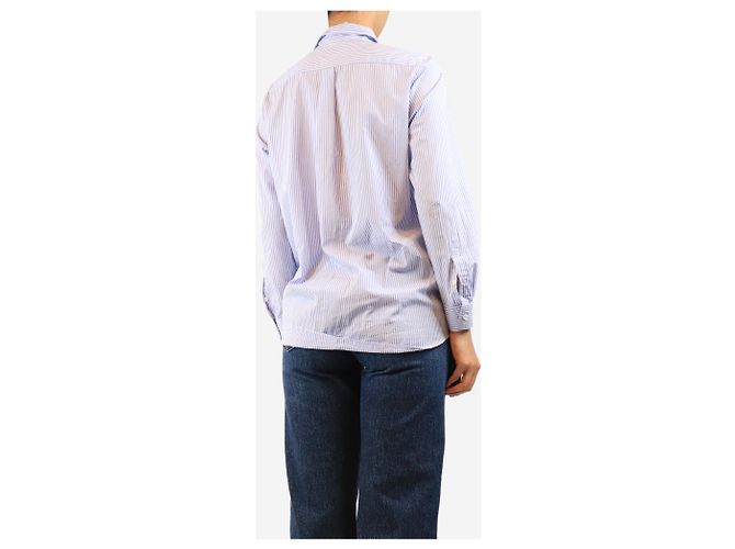 Juju s'amuse Camicia a righe blu e bianche - size UK 8 - vista 2