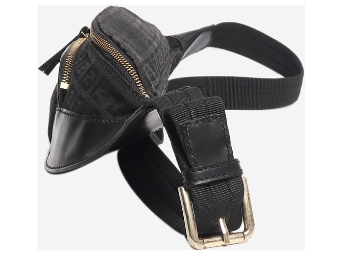 Fendi Borsello cintura FF nero - vista 3