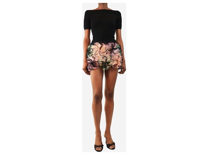 Autre Marque Mini gonna-pantalone multi texture - size S Multicolore - vista 2