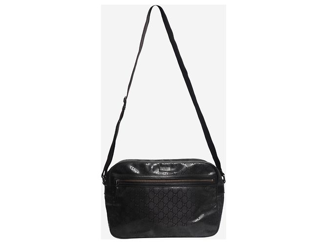 Gucci Borsa a tracolla GG nera Nero - vista 6