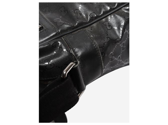 Gucci Borsa a tracolla GG nera Nero - vista 8