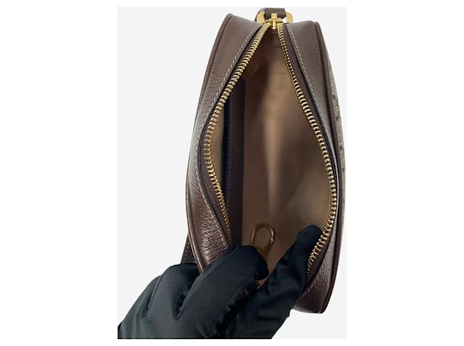 Gucci Mini borsa a tracolla GG Ophidia marrone - vista 14