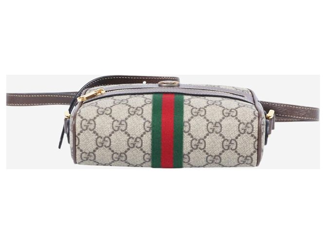 Gucci Mini borsa a tracolla GG Ophidia marrone - vista 6
